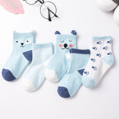 Cartoon Baby Cotton Socks