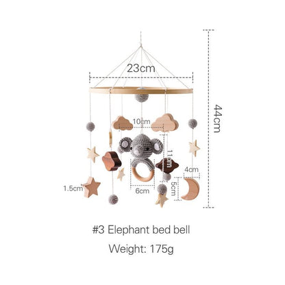 Cross-border Comforter Bed Bell Hanging Baby Sleep Companion Wind Chimes Rotatable Rattle Toys