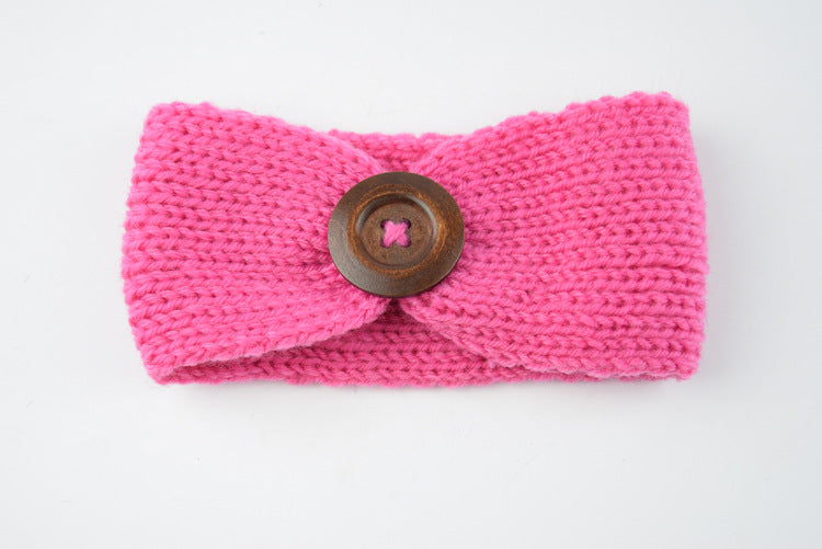 Baby Knitted Wool Headband (Hand-Woven)