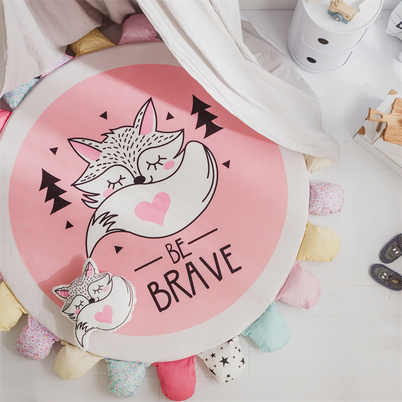 Cartoon Crawling Pad Household Bedroom Bed Pad Baby Can Be Disassembled And Washed