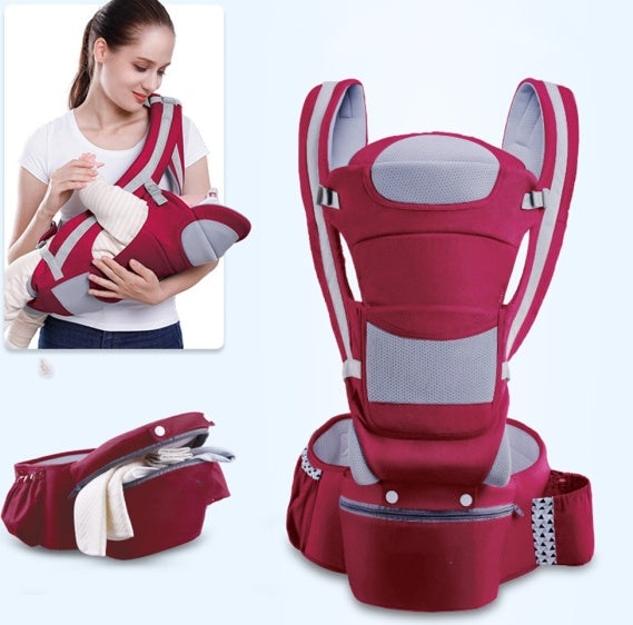 Breathable Multifunction Baby Carrier With Waist Stool