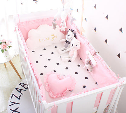 Baby Anti-Collision Bed Surround & Bedding Set