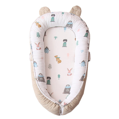 Fashionable Portable Removable And Washable Baby Bed Can Be Folded Out