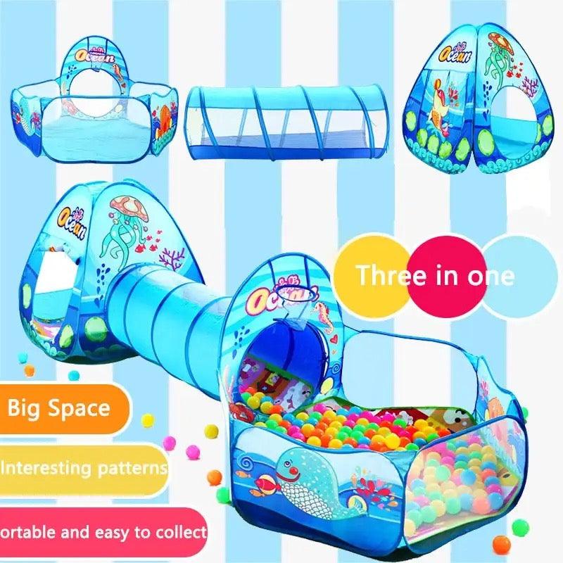 3 in 1 playtent - Babyblush