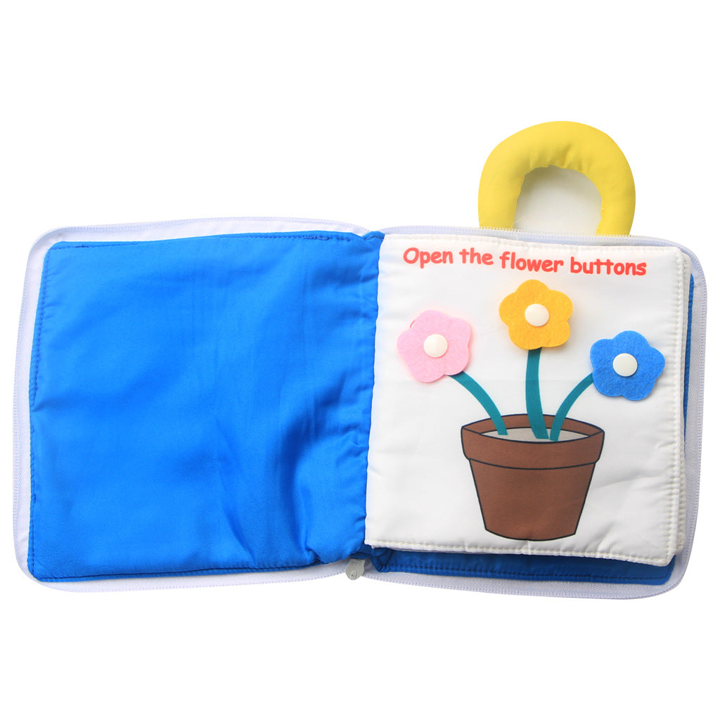 Baby Early Learning 3D Cloth Book