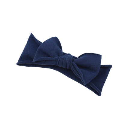 Baby Knotted Bow Headband (Solid Colour)