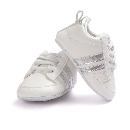 Baby PU Leather First Walker Sneakers