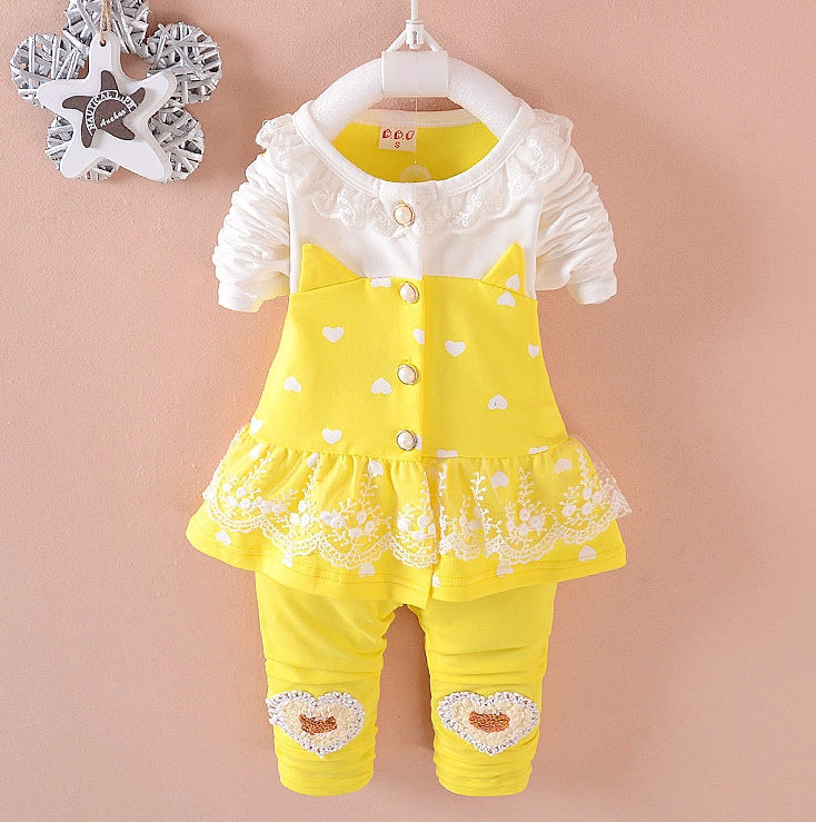 Baby Girls 2-Piece Clothing Set