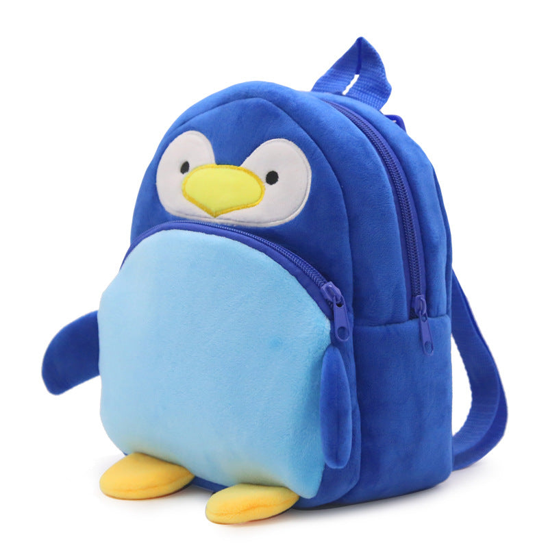 Plush Penguin Toddler Backpack