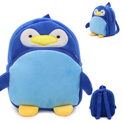 Plush Penguin Toddler Backpack
