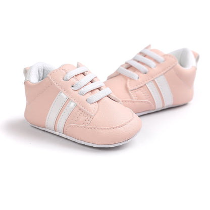 Baby PU Leather First Walker Sneakers