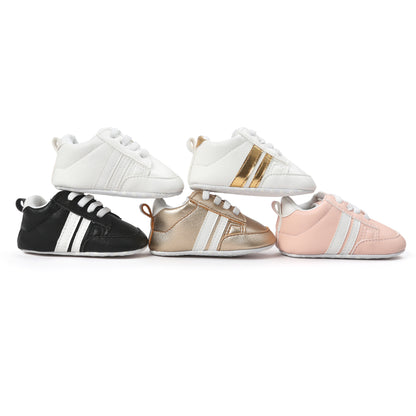 Baby PU Leather First Walker Sneakers