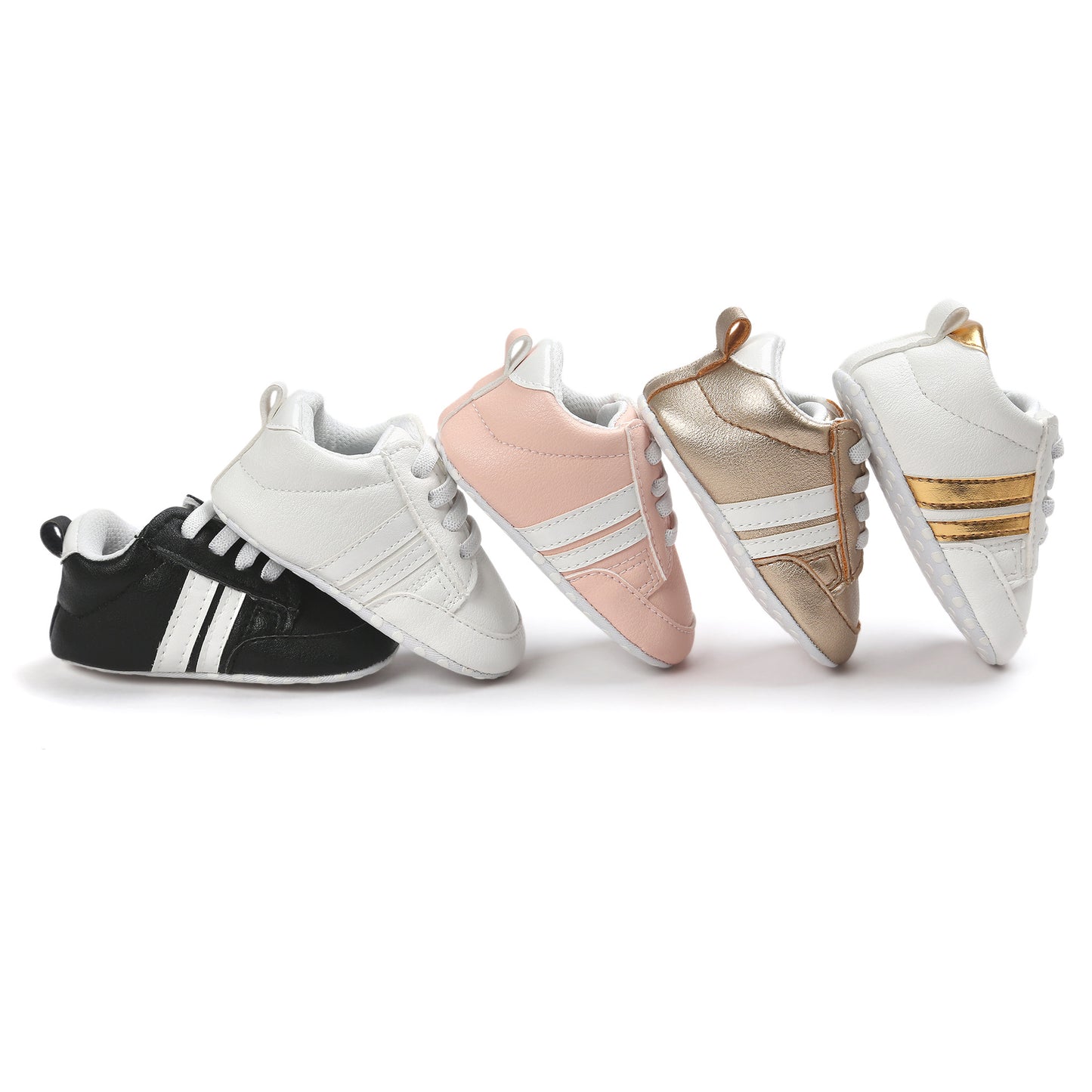 Baby PU Leather First Walker Sneakers