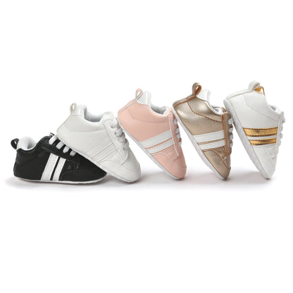 Baby PU Leather First Walker Sneakers