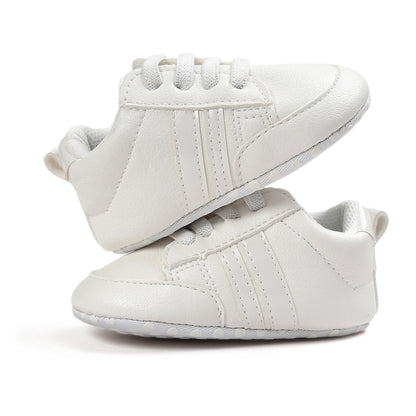 Baby PU Leather First Walker Sneakers