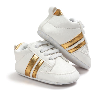 Baby PU Leather First Walker Sneakers