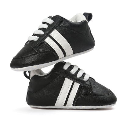 Baby PU Leather First Walker Sneakers