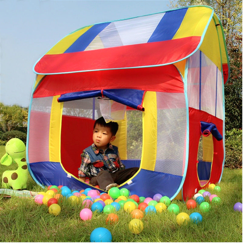 Kids’ Outdoor Playhouse Tent – Large Pop-Up Playroom for Garden, Indoors & Adventure Fun!