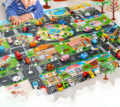 Children’s Road Map Play Mat