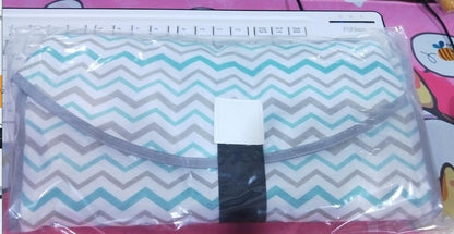 Portable Baby Diaper Changing Pad Clutch – Waterproof, Foldable & Travel-Friendly Mat