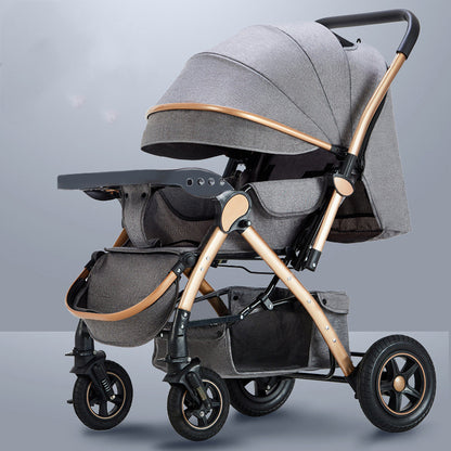 Lightweight Reversible Baby Stroller