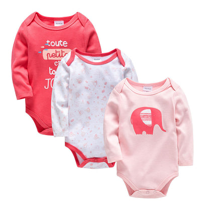 Newborn Long-Sleeve Baby Bodysuit