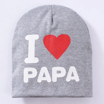 I ❤️ Mama” Baby Autumn & Winter Hat