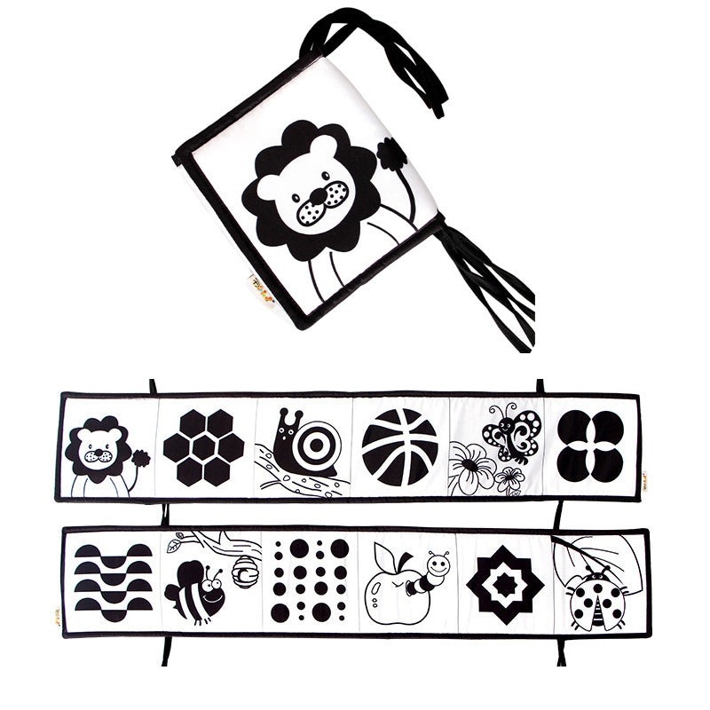 Baby Black & White Series Bed Hanging Visually Inspiring Toys