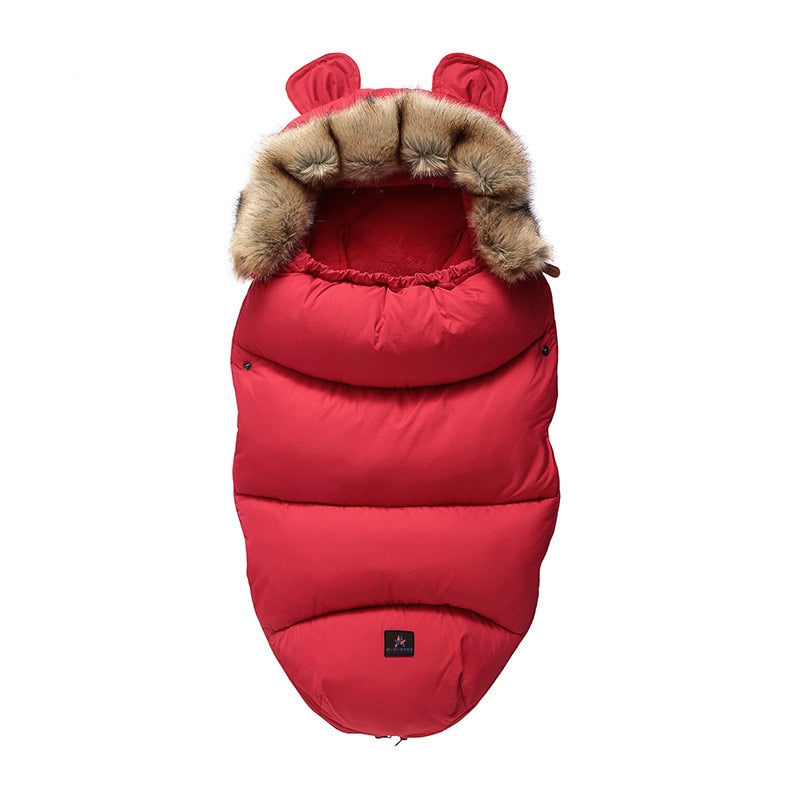 Deluxe Winter Baby Stroller Sleeping Bag – Ultra-Warm Cocoon for 1–3 Years