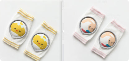 Baby Knee Pads Cartoon Accessories Doll Elbow Pads Baby Learning Set