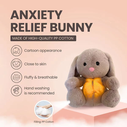 Breathing Bunny Soothing Sensory Plush