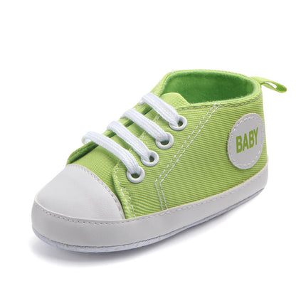 Canvas First-Walker Baby Sneakers