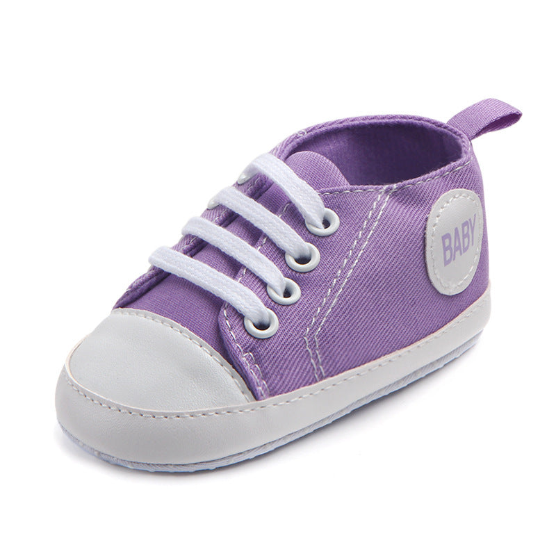 Canvas First-Walker Baby Sneakers