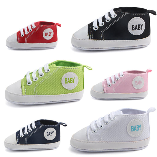 Canvas First-Walker Baby Sneakers