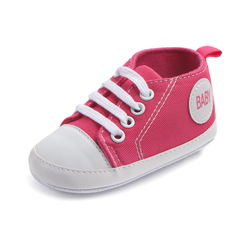 Canvas First-Walker Baby Sneakers
