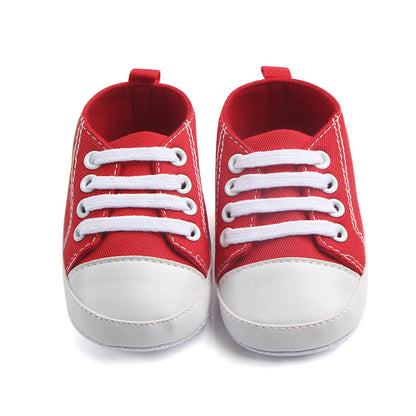 Canvas First-Walker Baby Sneakers
