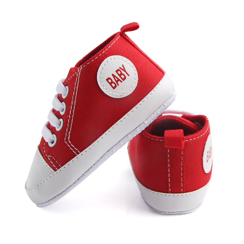 Canvas First-Walker Baby Sneakers