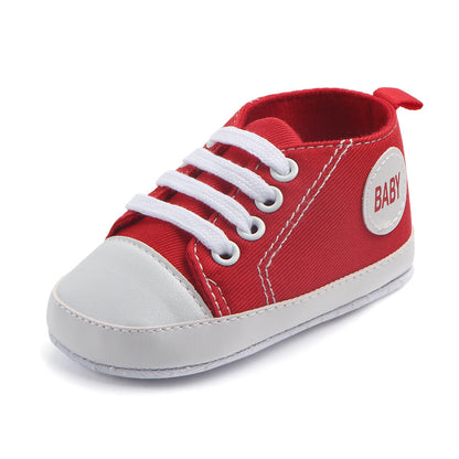 Canvas First-Walker Baby Sneakers