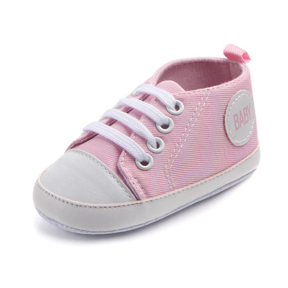 Canvas First-Walker Baby Sneakers