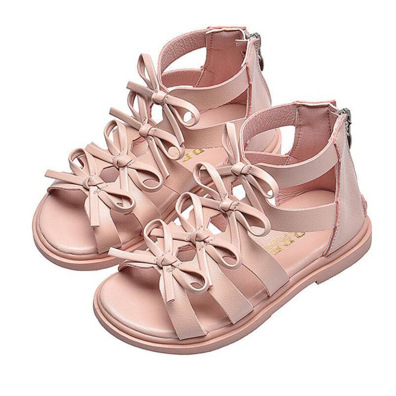 Girls Bow Cute Sandals