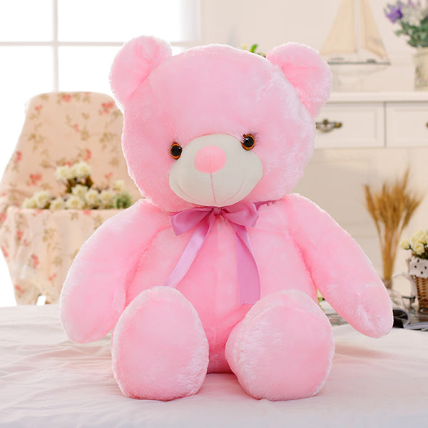 LED Light-Up Teddy Bear Plush Toy