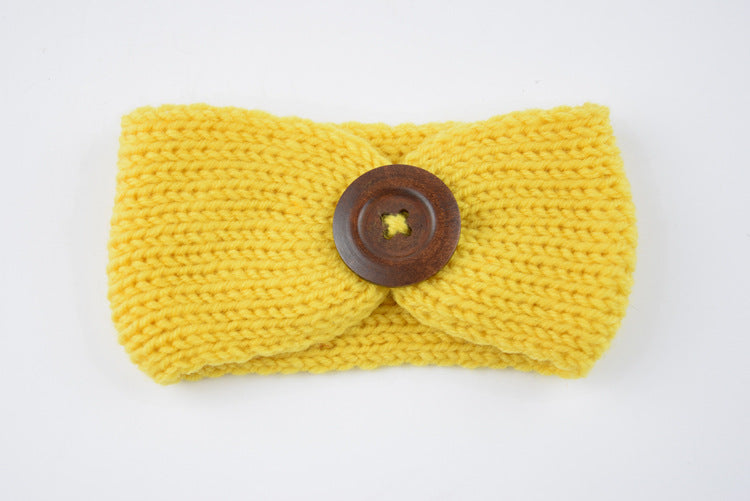 Baby Knitted Wool Headband (Hand-Woven)