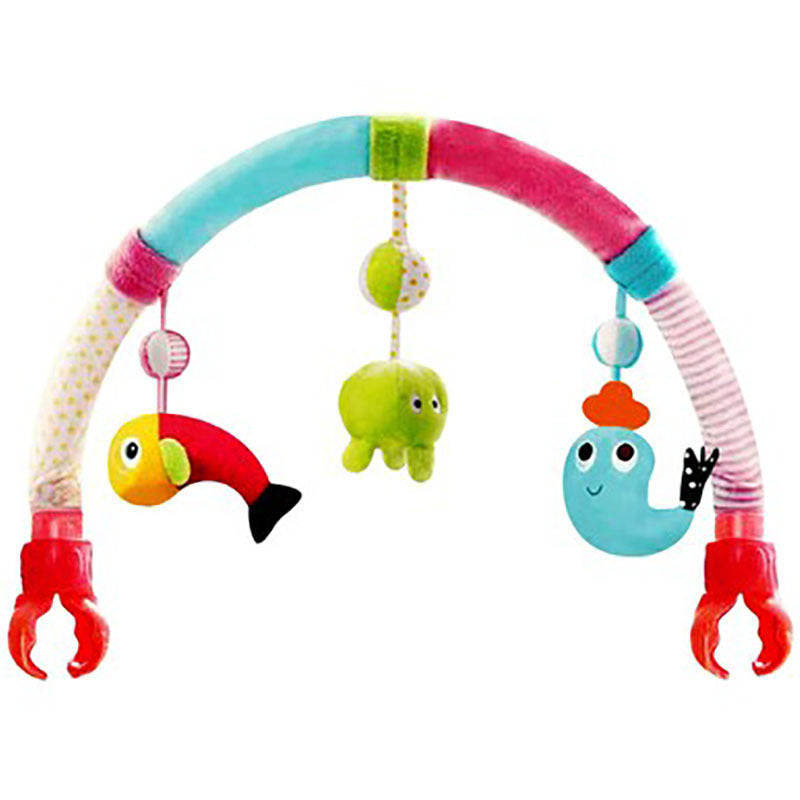 Baby Stroller Hanging Toy Clip – Musical & Sensory Development Pendant