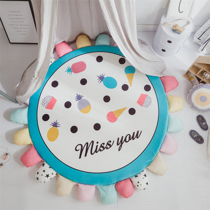 Cartoon Crawling Pad Household Bedroom Bed Pad Baby Can Be Disassembled And Washed