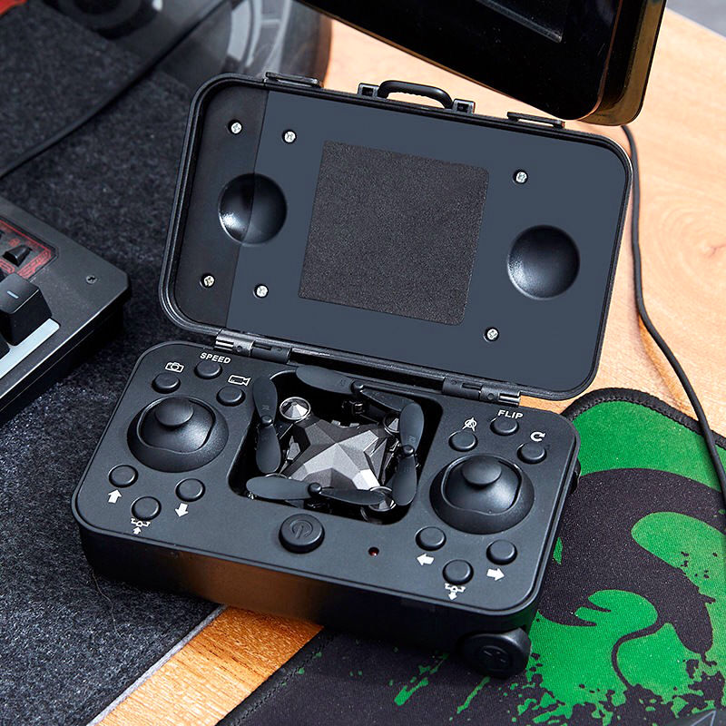 Mini Suitcase Drone – Portable Foldable RC Drone With HD Aerial Photography (480P / 720P)