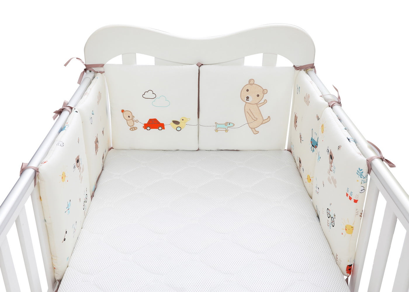 Baby Children's Cotton Bed Fence