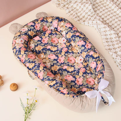 Fashionable Portable Removable And Washable Baby Bed Can Be Folded Out