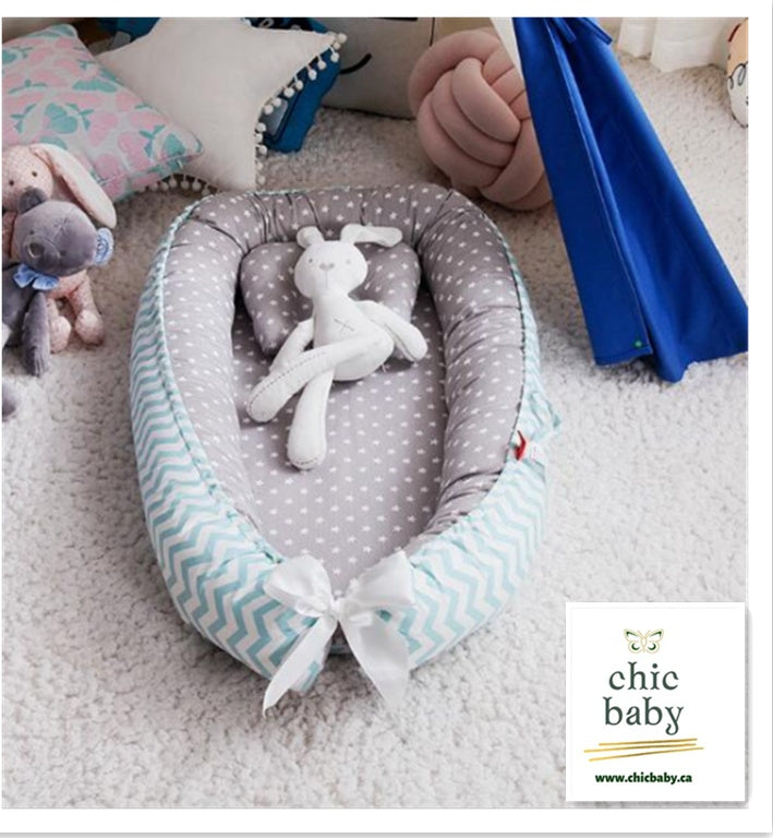 Portable Baby Nest Bed (Removable & Washable)