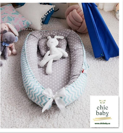 Portable Baby Nest Bed (Removable & Washable)