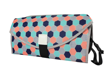 Portable Baby Diaper Changing Pad Clutch – Waterproof, Foldable & Travel-Friendly Mat